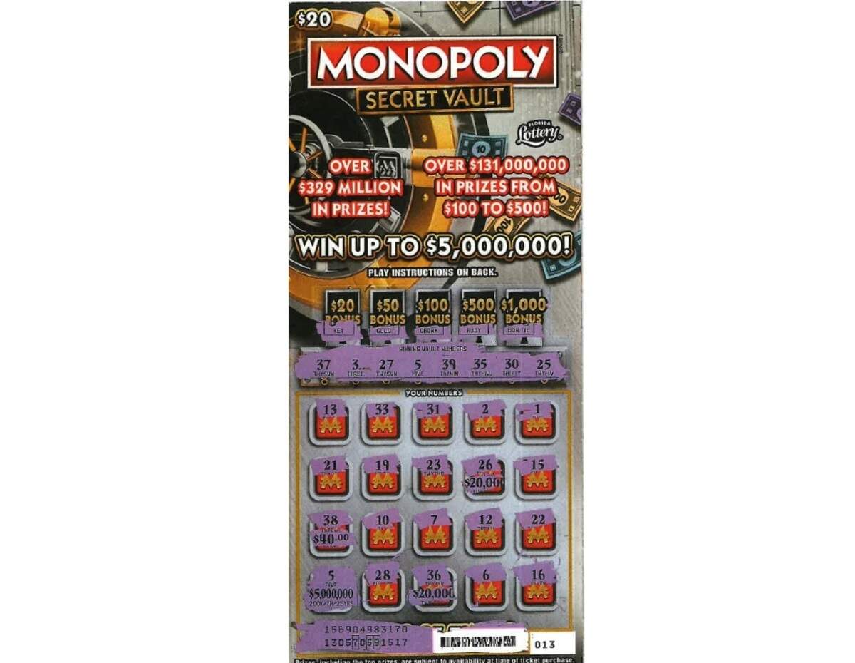 Florida woman wins $5M with Monopoly Secret Vault game | Miami Herald